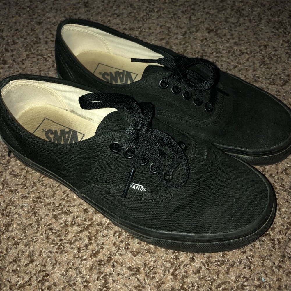 Black Vans